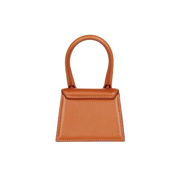 Jacquemus Le Chiquito Mini Leather Brown Calfskin Handbag (Pre-Owned)